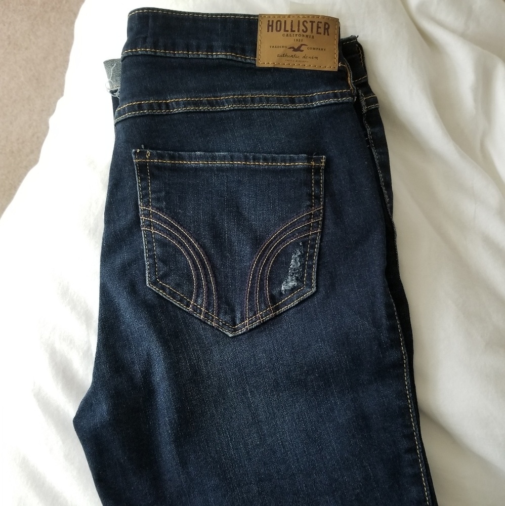 Hollister high rise crop jeans 1 regular